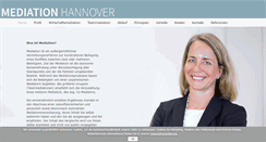 Desktop Screenshot of mediation-hannover.info